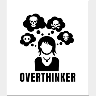 Women's Overthinker Posters and Art